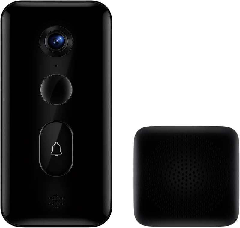 Xiaomi Smart Doorbell 3 okos videó ajtócsengő fekete