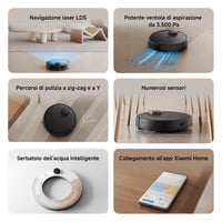 Xiaomi T12 robotporszívó és padlómosó - 3500 Pa, LiDAR navigáció, 130 perces üzemidő 2