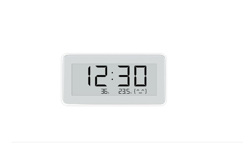 Termometru și higrometru Xiaomi Temperature Humidity Monitor Pro cu Bluetooth și ecran E-Ink, alb