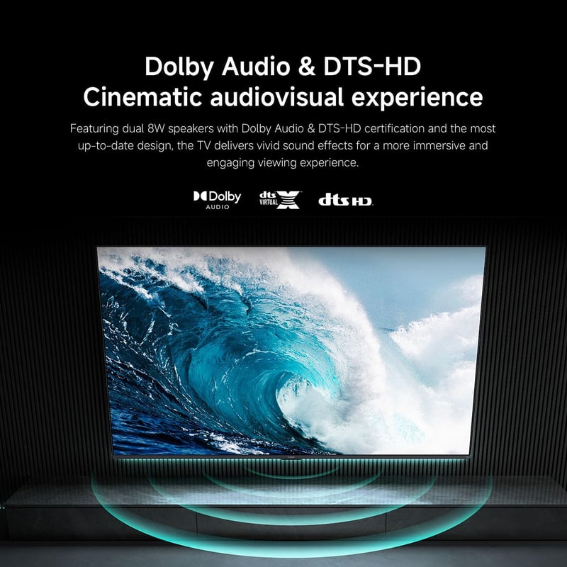 XIAOMI TV F 32" HD Smart TV Fire TV Dolby Audio DTS Virtual:X Alexa - 81,3 cm (32 zoll), F TV