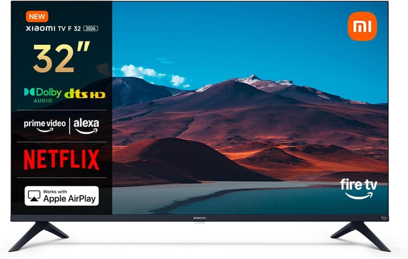 XIAOMI TV F 32" HD Smart TV Fire TV Dolby Audio DTS Virtual:X Alexa - 81,3 cm (32 zoll), F TV
