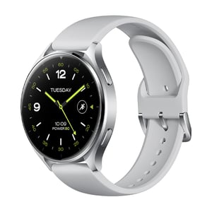 Xiaomi Watch 2 pametni sat - 1,43" AMOLED zaslon, Wear OS, GPS, 5ATM vodootpornost, praćenje sna i otkucaja srca, srebrni
