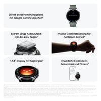 Inteligentné hodinky Xiaomi Watch 5 47 mm, Google Wear OS, 1,54" zafírový displej, GPS, NFC, 6-dňová výdrž batérie, ovládanie gestami, 150+ športových režimov, čierne 2
