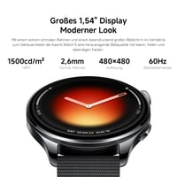 Inteligentné hodinky Xiaomi Watch 5 47 mm, Google Wear OS, 1,54" zafírový displej, GPS, NFC, 6-dňová výdrž batérie, ovládanie gestami, 150+ športových režimov, čierne 6
