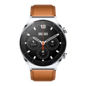 Xiaomi Watch S1 pametni sat – srebrni/smeđi, 1,43" AMOLED HD, GPS, NFC, 5ATM, mjerenje SpO2 i otkucaja srca, 117 načina vježbanja, baterija do 12 dana