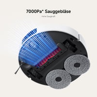 Robot aspirator Xiaomi X20 Pro cu funcție de mop, putere de aspirare 7000 Pa, navigație inteligentă, curățare automată 3
