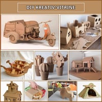 xiaoxianxian Valoviti karton za rukotvorine, 20 komada, A4 debeli kraft kartonski papir za scrapbooking, dekoraciju i DIY izradu 7