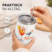 Cană cadou Aperol XIAZHDZ 360 ml – Cană termos din oțel inoxidabil cu capac 6