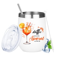 Cană cadou Aperol XIAZHDZ 360 ml – Cană termos din oțel inoxidabil cu capac 1