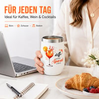 Cană cadou Aperol XIAZHDZ 360 ml – Cană termos din oțel inoxidabil cu capac 4
