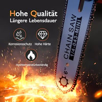 XIAZIR Mini Láncfűrész 6 Colos 21V/2Ah Akkumulátoros Kézi Fűrész Biztonsági Zárral, 2 Akkumulátorral Fa és Bokor Vágáshoz 5