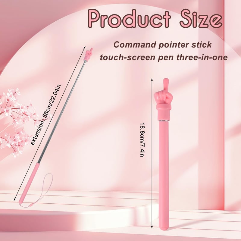 XIHIRCD 3az1-ben érintőceruza stylus iPad iPhone tablet készülékhez rózsaszín