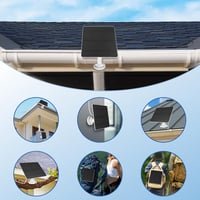 Panou solar de încărcare XIIW pentru camerele de securitate Arlo Pro 3, Pro 4, Pro 5S, Ultra, Ultra 2, Pro 3 Floodlight, design rezistent la apă pentru exterior 7