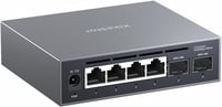 XikeStor 2.5G Web Managed Switch 4x RJ45 10G SFP+ Aluminium Hűtéssel 1
