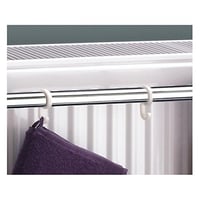 Držiak na uteráky Ximax 302 pre dvojvrstvový radiátor – 72,5 cm – biely 3
