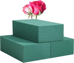 Ximoryn set od 3 spužve za cvjetni aranžman, 22x10x7 cm, za cvjetne dekoracije
