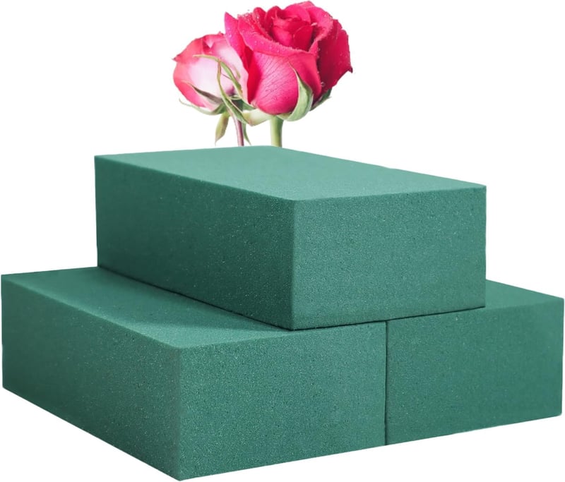 Ximoryn 3 darabos virághabszivacs szett 22x10x7cm virágdekorációhoz