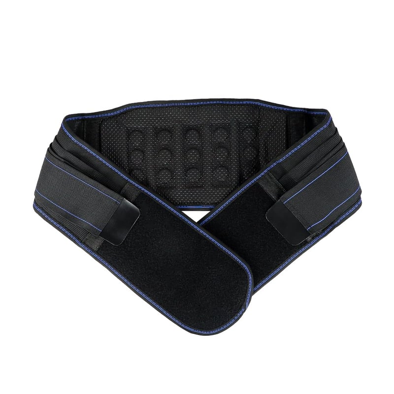 Centură magnetică de susținere și încălzire lombară XINCHI, unisex, pentru protecția rinichilor, ideală pentru iarnă