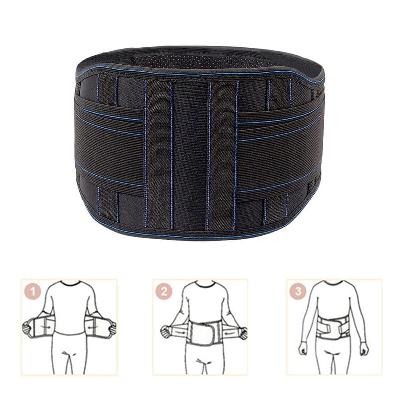 Centură magnetică de susținere și încălzire lombară XINCHI, unisex, pentru protecția rinichilor, ideală pentru iarnă