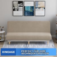 Husă de canapea extensibilă din catifea XINEAGE, elastică, din spandex, husă de protecție pentru canapea, cu bază elastică antiderapantă, lavabilă la mașină, kaki 2