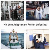 Xingrun Teleszkópos Inspekciós Tükör Autóhoz Behúzható Nyéllel Rozsdamentes Acél Visszaverő Tükör Geocaching Szerszám Fekete 6