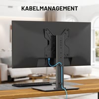 Stojan na TV a monitor XINLEI pre obrazovky s uhlopriečkou 17-43 palcov, otočný stolový držiak, nastaviteľná výška 665-977 mm, nosnosť 45 kg, max. VESA 200x200, bez nutnosti vŕtania 7