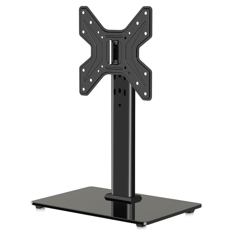 Stojan na TV a monitor XINLEI pre obrazovky s uhlopriečkou 17-43 palcov, otočný stolový držiak, nastaviteľná výška 665-977 mm, nosnosť 45 kg, max. VESA 200x200, bez nutnosti vŕtania
