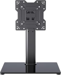 XINLEI TS103 univerzális TV asztali állvány, 17-43", max. 40 kg, edzett üveg talp 1