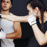 Xinluying MMA edzőkesztyű sparring grappling ütőkesztyű kickboxing taekwondo 7