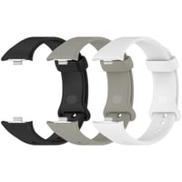 Xisair 3 ks silikónový remienok pre Xiaomi Smart Band 10 Pro / 9 Pro / 8 Pro, priedušný, mäkký a pohodlný náhradný športový náramok, Miband 8 Pro / 9 Pro / 10 Pro 3
