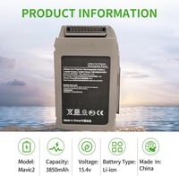 XITAIAN 15.4V 3850mAh DJI Mavic 2 Pro Zoom Intelligens Akkumulátor 3