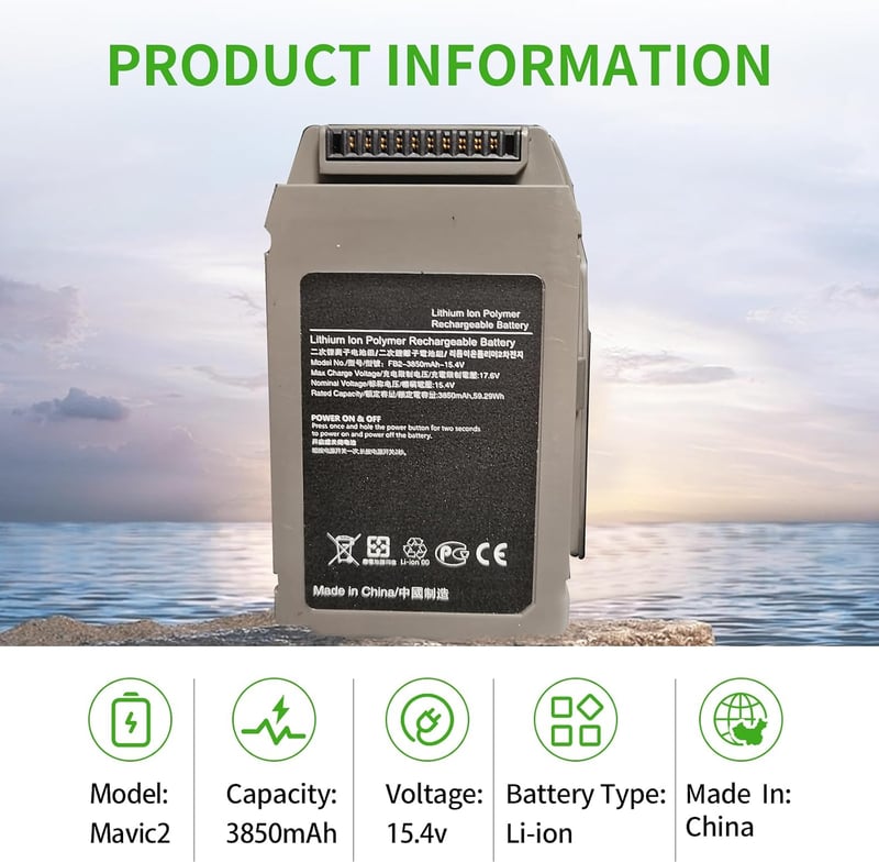 XITAIAN 15.4V 3850mAh DJI Mavic 2 Pro Zoom Intelligens Akkumulátor