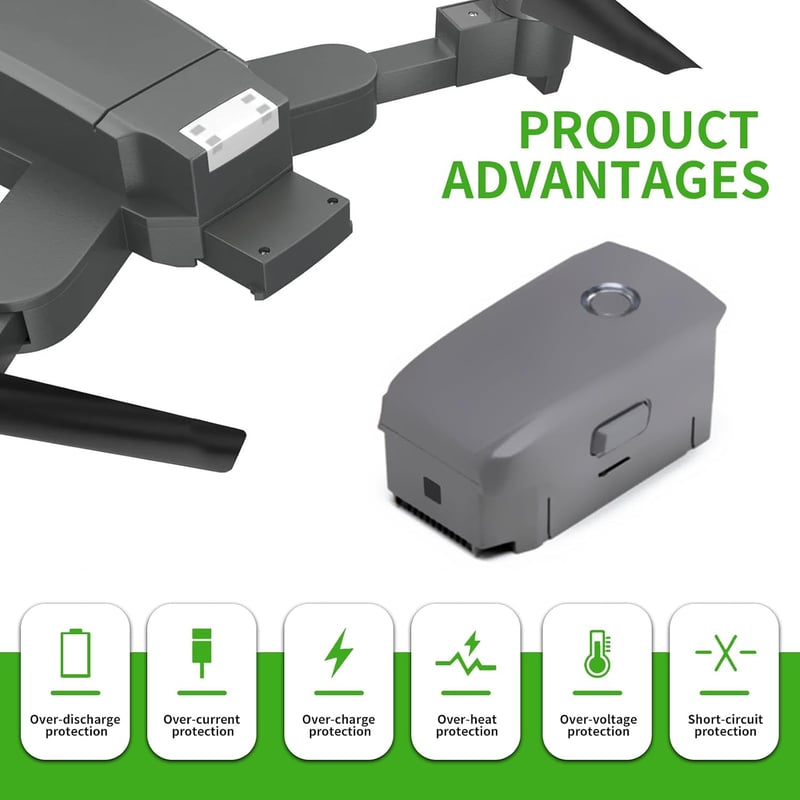 XITAIAN 15.4V 3850mAh DJI Mavic 2 Pro Zoom Intelligens Akkumulátor
