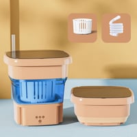 xixibuy prijenosna mini perilica rublja 20 L - ružičasta - EU utikač 2