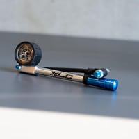 Pumpička na odpruženie XLC HighAir Pro PU-H03 – strieborná/modrá 3