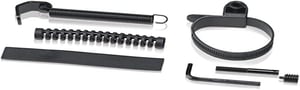 Tlmič riadenia na bicykel XLC KS-X03 - priemer rámu 38–62 mm