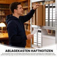 XLLGYL1 Set de 200 etichete autoadezive pentru cotor de biblioraft, 2 dimensiuni (36x190 mm și 54x190 mm), etichete albe pentru dosare A4, înguste și late 6