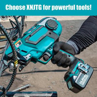 XNJTG 14,4V 5Ah BL1415 Makita akkumulátor csere BL1430 BL1440 7