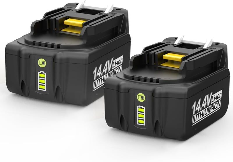 XNJTG 14,4V 5Ah BL1415 Makita akkumulátor csere BL1430 BL1440