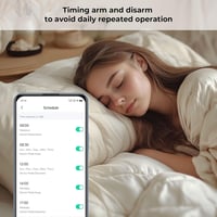 XNY 4G Vezeték Nélküli Riasztórendszer 2MP Kültéri Kamerával, Okostelefon Applikációval, 18 Részes Szett Mozgásérzékelővel 8