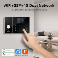 XNY 4G/WiFi Vezeték Nélküli Riasztórendszer 24 Részes Szett Applikációval, Mozgásérzékelő, Ajtó Ablak Érzékelő, Távirányító, Alexa Kompatibi 2