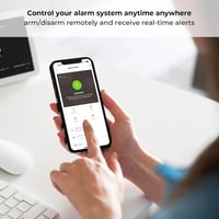 XNY 4G Otthoni Riasztórendszer Vezeték Nélkül, 24 Részes Készlet Mozgásérzékelőkkel, Ajtó Ablak Szenzorral, Alexa Kompatibilis 6
