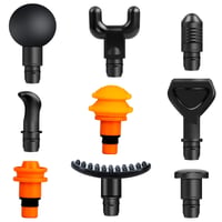 Set de 9 capete de schimb pentru pistol de masaj Xocome, accesoriu pentru fascia, masaj prin percuție a țesuturilor profunde, relaxare musculară 1