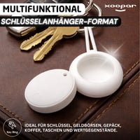 Xoopar Smart Tracker Bluetooth prívesok na kľúče kompatibilný s Google a Apple 3