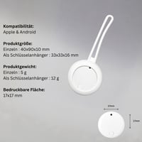 Xoopar Smart Tracker Bluetooth prívesok na kľúče kompatibilný s Google a Apple 7