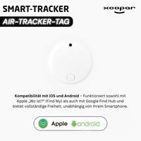 Xoopar Smart Tracker Bluetooth prívesok na kľúče kompatibilný s Google a Apple 2