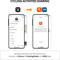 XOSS G+ GPS Kerékpár Komputer - Vezeték Nélküli Sebességmérő, Strava Szinkronizálás, IPX7 Vízálló, ANT+ Kompatibilis, 1.8" LCD Kijelző 2