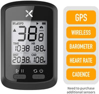 XOSS G+ GPS Kerékpár Komputer - Vezeték Nélküli Sebességmérő, Strava Szinkronizálás, IPX7 Vízálló, ANT+ Kompatibilis, 1.8" LCD Kijelző 8