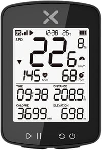 XOSS G+ GPS kerékpár számítógép, vezeték nélküli sebességmérő Strava szinkronizálással, IPX7 vízálló 1