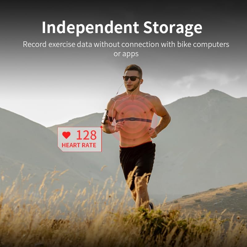 XOSS X2 Pro szívfrekvencia monitor mellkasi szíjjal Strava kompatibilis